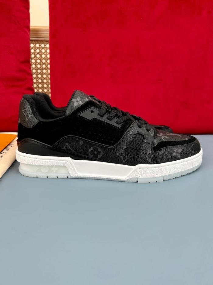 Louis Vuitton Trainer Black Monogram