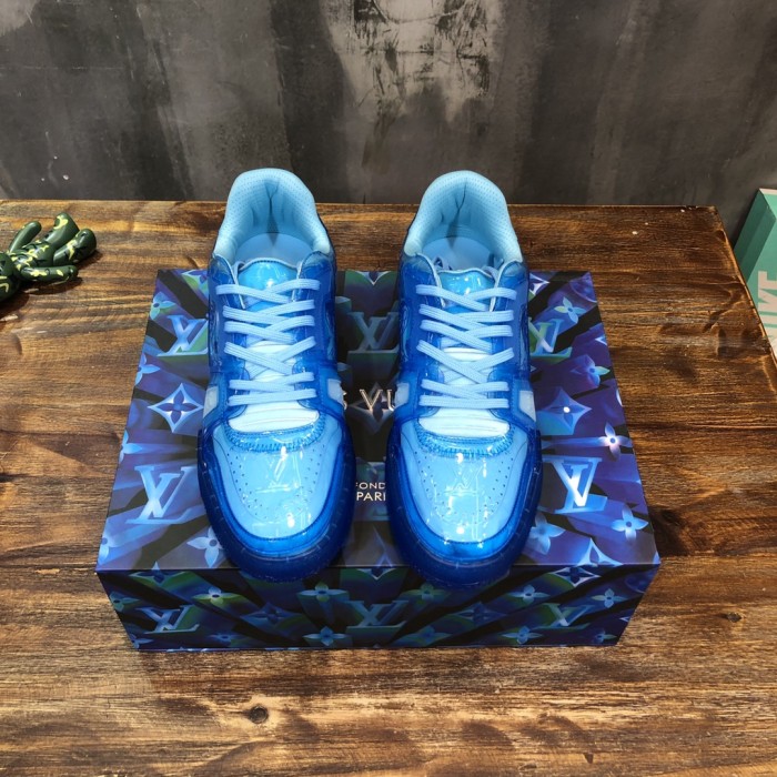 Louis Vuitton Trainer Blue