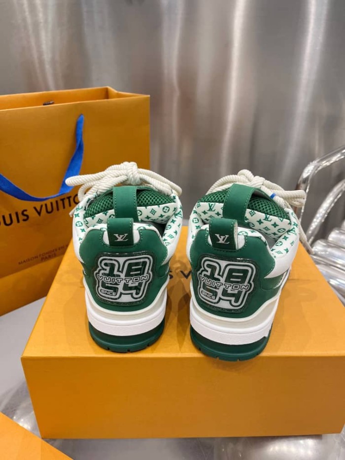 Louis Vuitton LV Skate Sneaker Green White