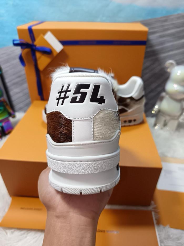 Louis Vuitton LV Trainer Brown Pony