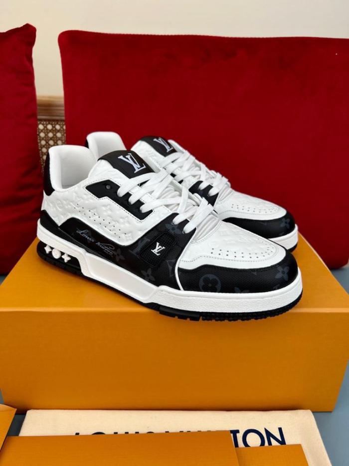 Louis Vuitton LV Trainer #54 Black White