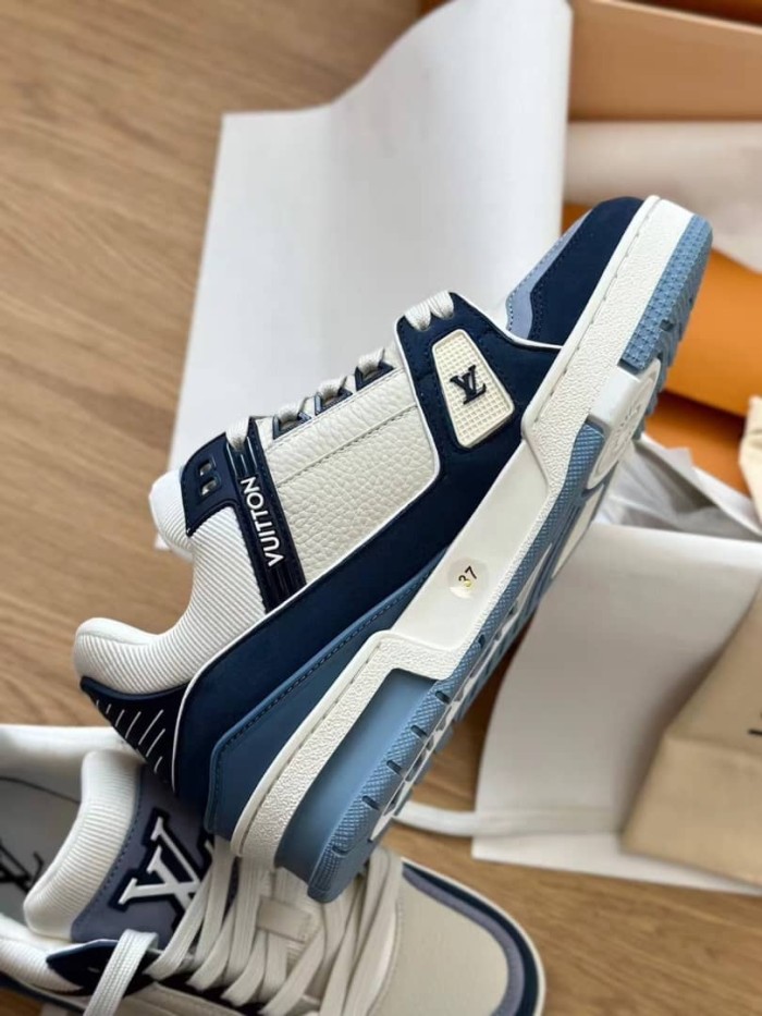 Louis Vuitton LV Trainer Sneaker Blue