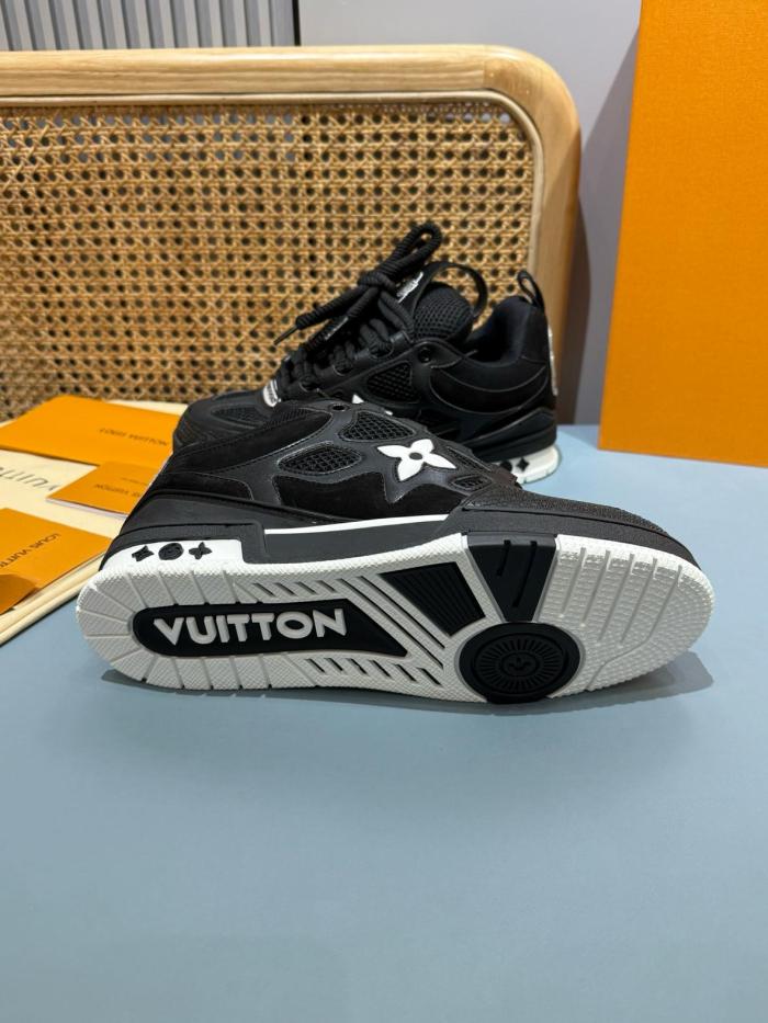 Louis Vuitton LV Skate Sneaker Black Black White