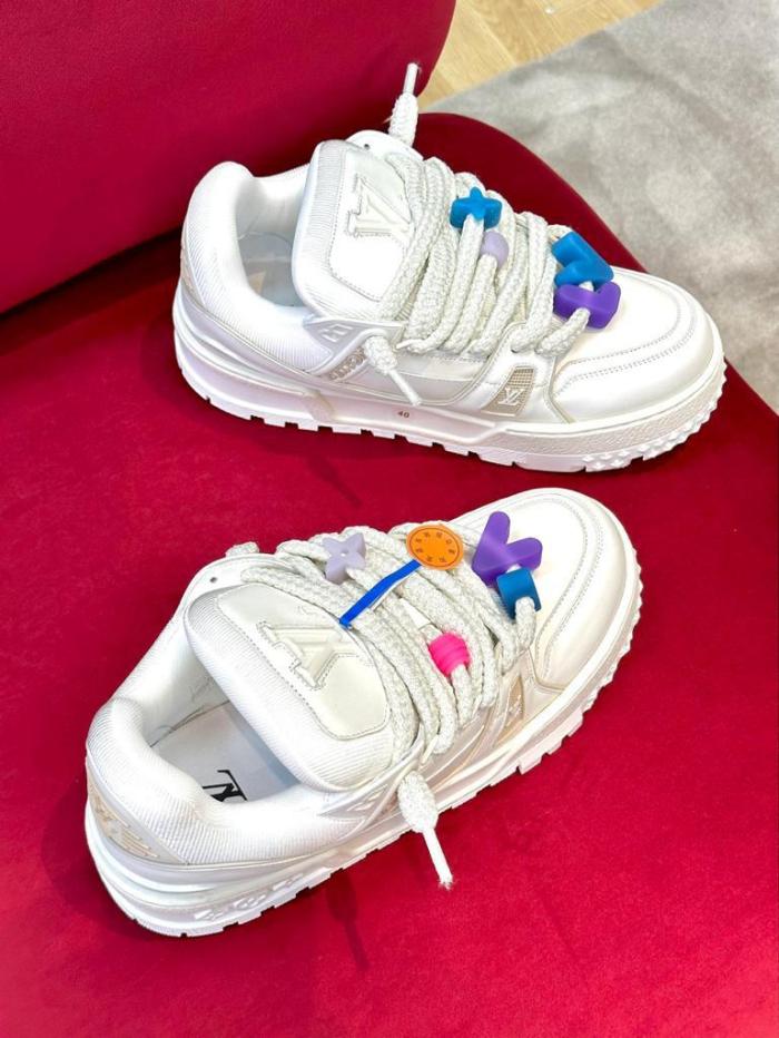 Louis Vuitton LV Trainer Maxi White