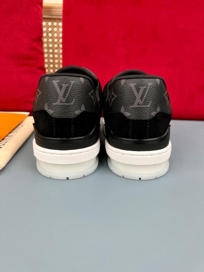 Louis Vuitton Trainer Black Monogram