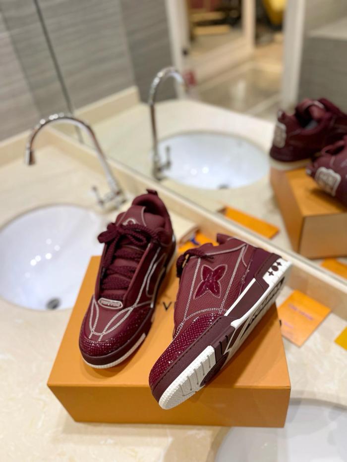Louis Vuitton LV Skate Sneaker Bordeaux Red