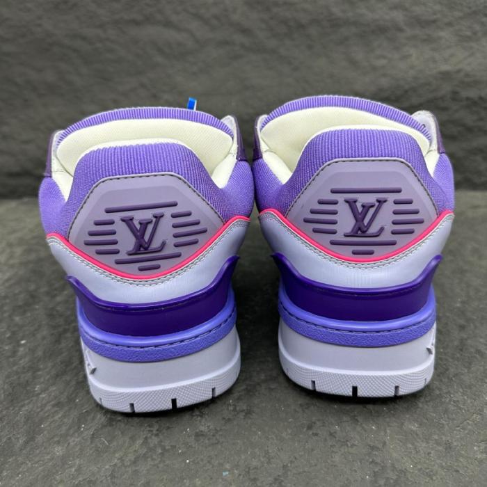 Louis Vuitton LV Trainer Maxi Purple Pink