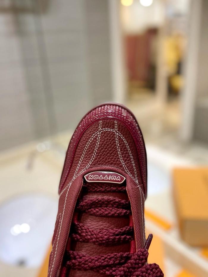 Louis Vuitton LV Skate Sneaker Bordeaux Red
