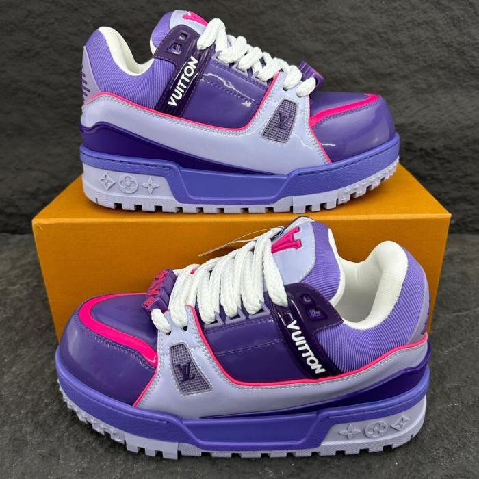 Louis Vuitton LV Trainer Maxi Purple Pink