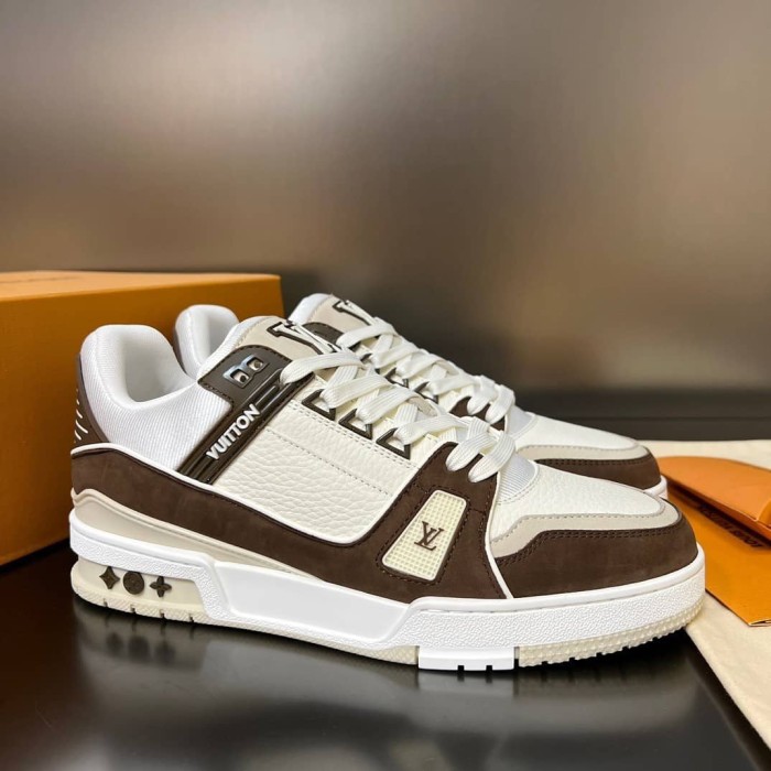 Louis Vuitton LV Trainer Sneaker  Mocha