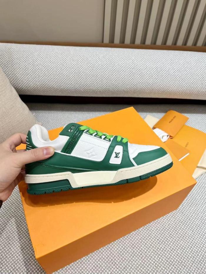 Louis Vuitton LV Trainer Green