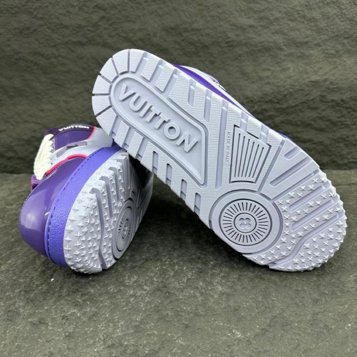 Louis Vuitton LV Trainer Maxi Purple Pink