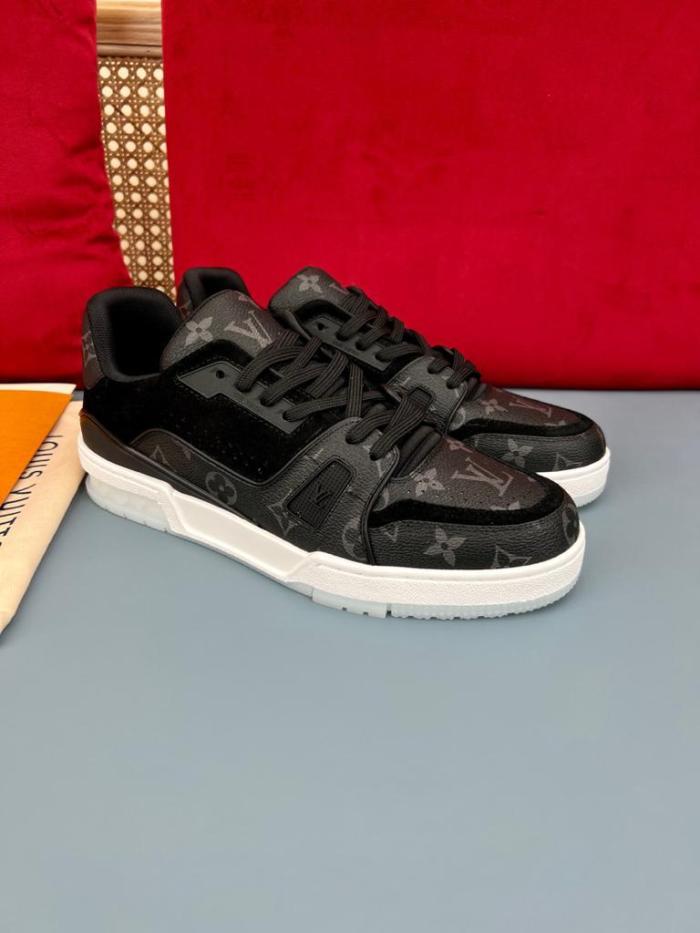 Louis Vuitton Trainer Black Monogram