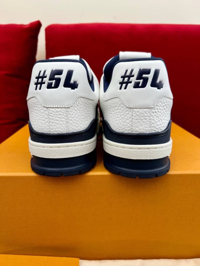 Louis Vuitton Trainer Marine White