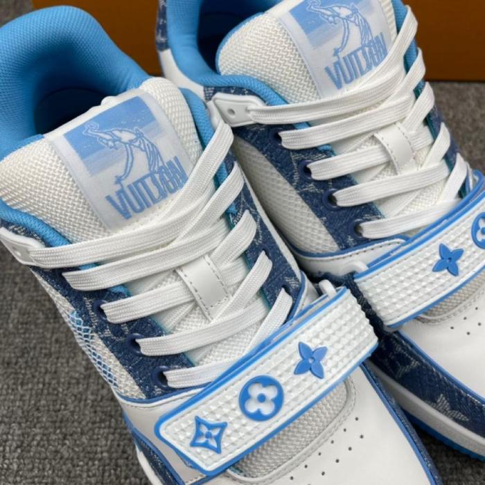 Louis Vuitton Trainer Monogram Denim