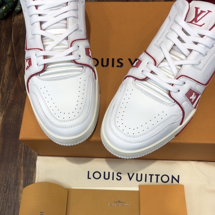 Louis Vuitton LV Trainer Bordeaux