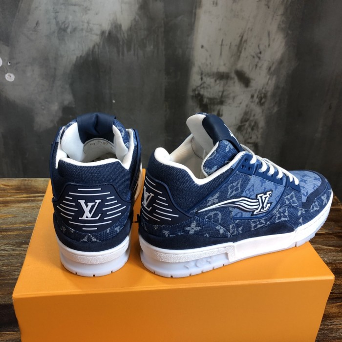 Louis Vuitton Trainer Monogram Denim