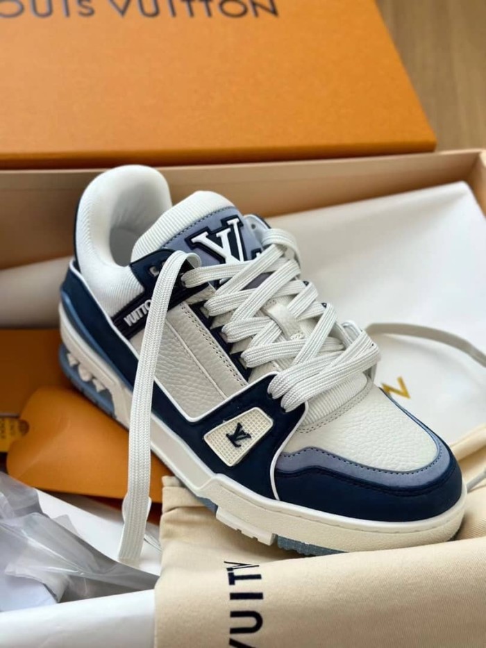 Louis Vuitton LV Trainer Sneaker Blue