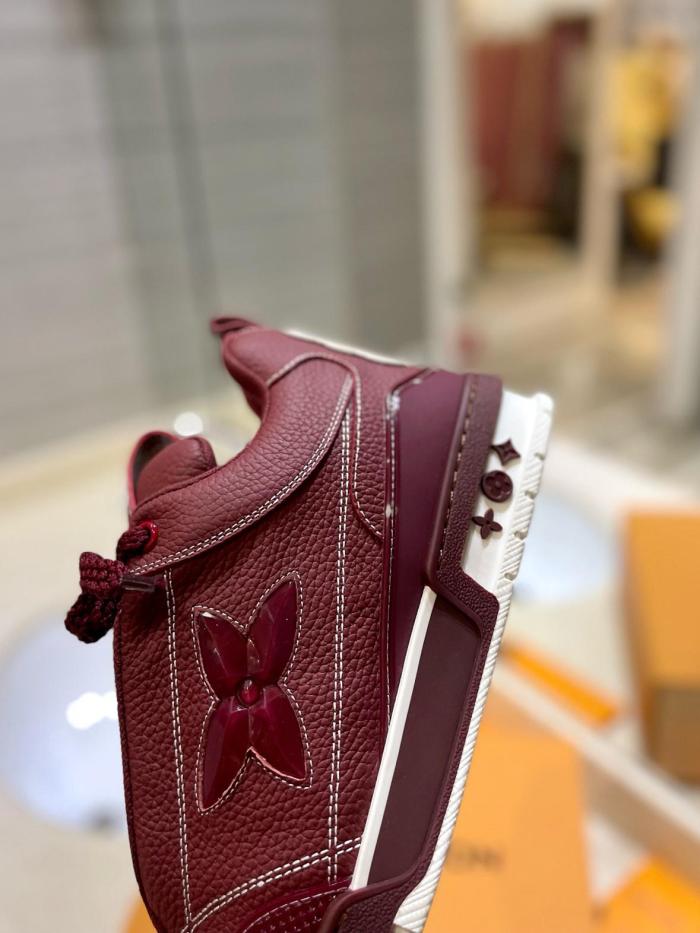 Louis Vuitton LV Skate Sneaker Bordeaux Red
