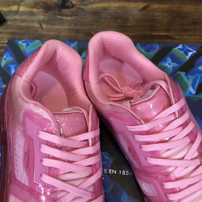 Louis Vuitton LV Trainer Fluroescent Pink