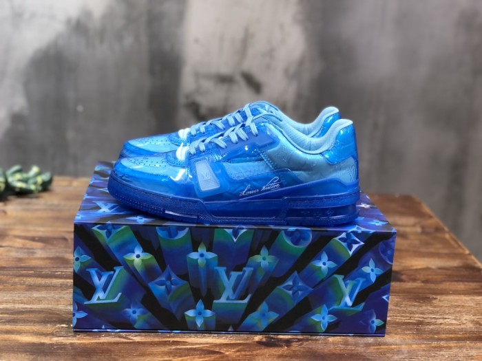 Louis Vuitton Trainer Blue