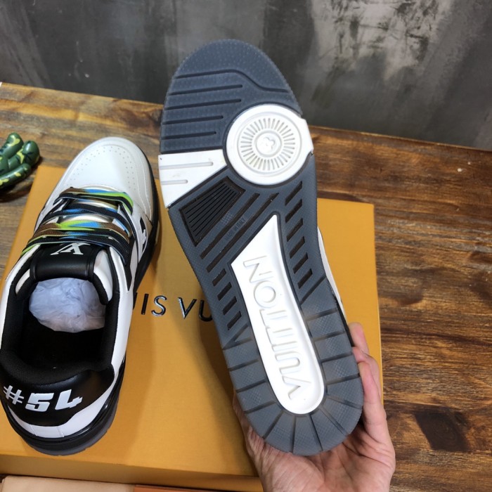Louis Vuitton LV Trainer Black White