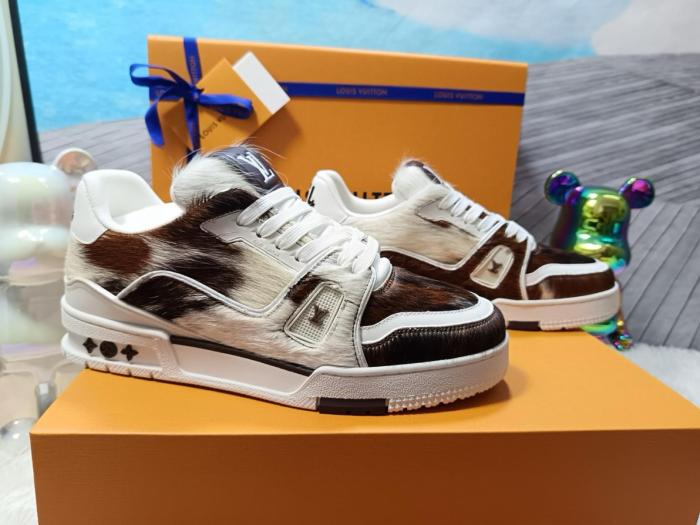 Louis Vuitton LV Trainer Brown Pony