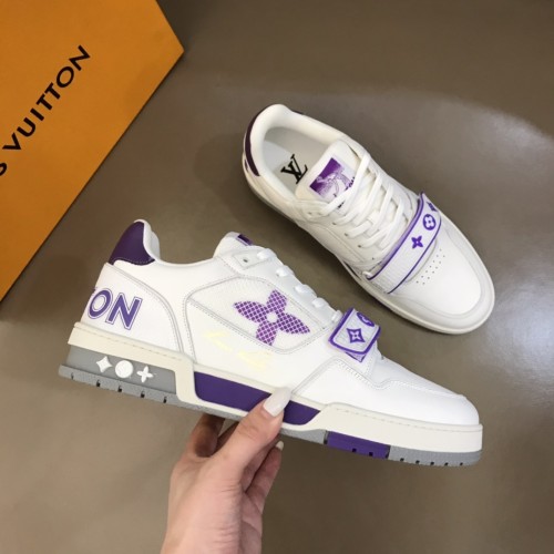 Louis Vuitton Trainer Violet Mesh
