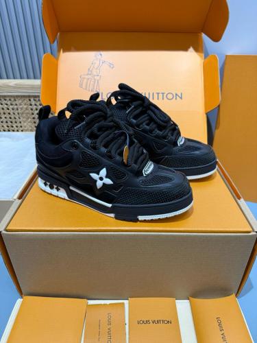 Louis Vuitton LV Skate Sneaker Black Black White