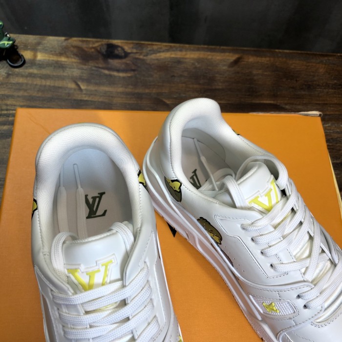 Louis Vuitton Trainer nigo white