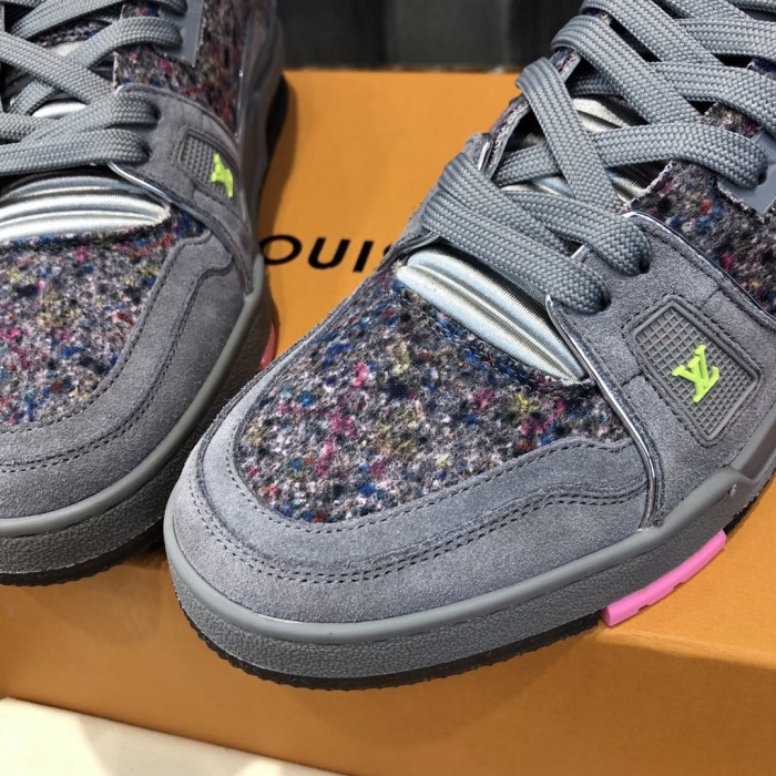Louis Vuitton Trainer Grey Multicolor