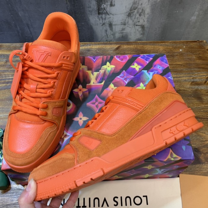 Louis Vuitton Trainers Orange MCA