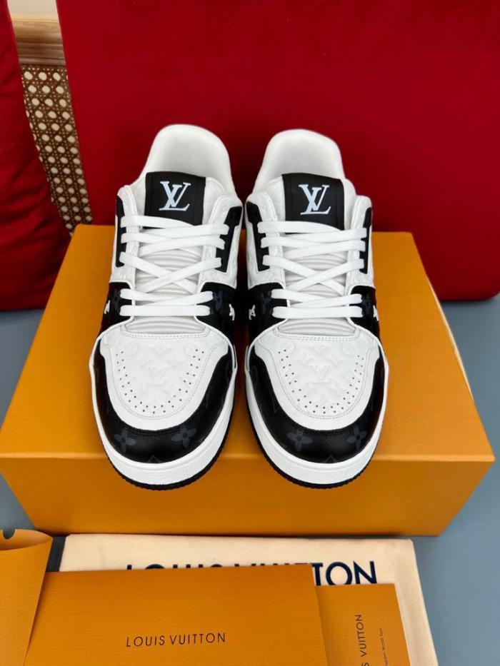 Louis Vuitton LV Trainer #54 Black White