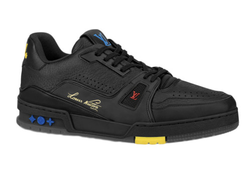 Louis Vuitton Trainer Black Signature
