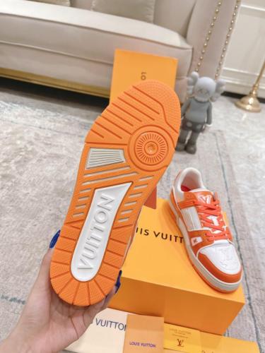 Louis Vuitton LV Trainer Orange