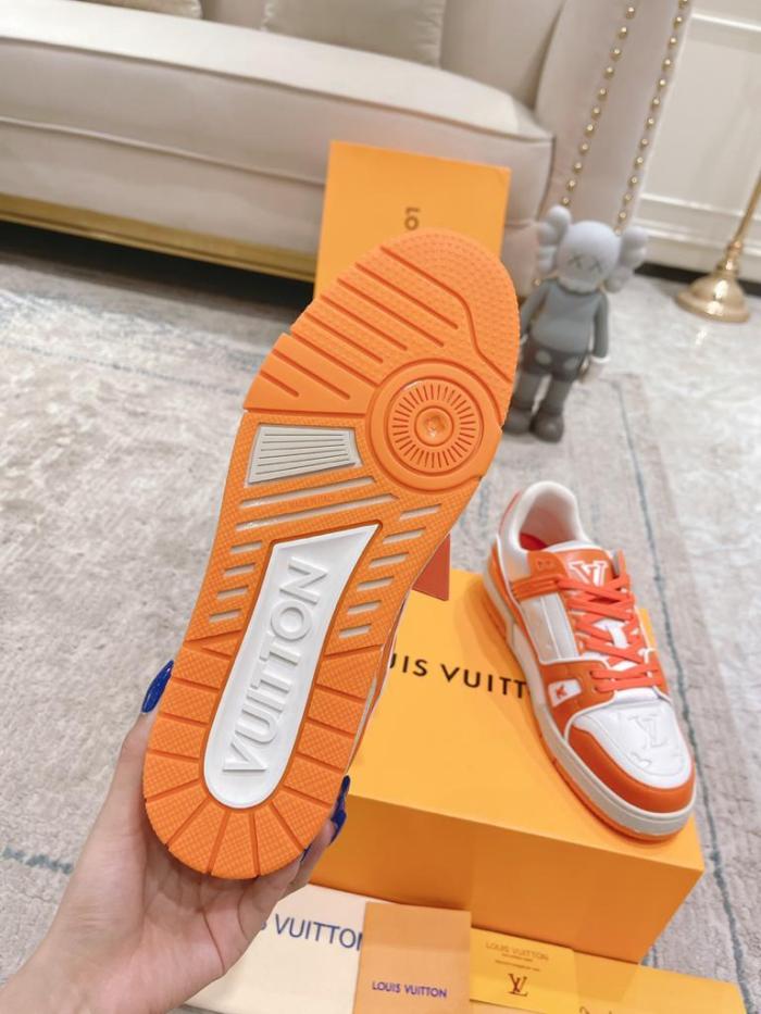 Louis Vuitton LV Trainer Orange