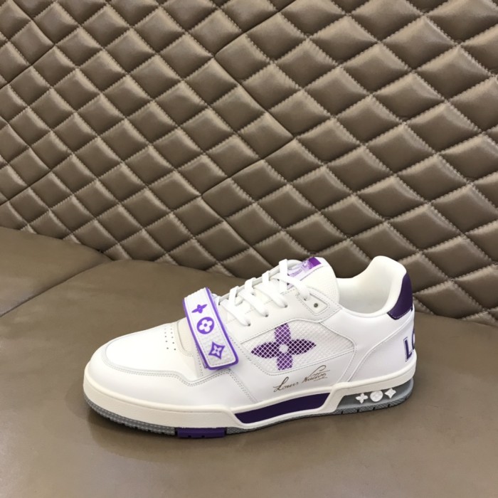 Louis Vuitton Trainer Violet Mesh