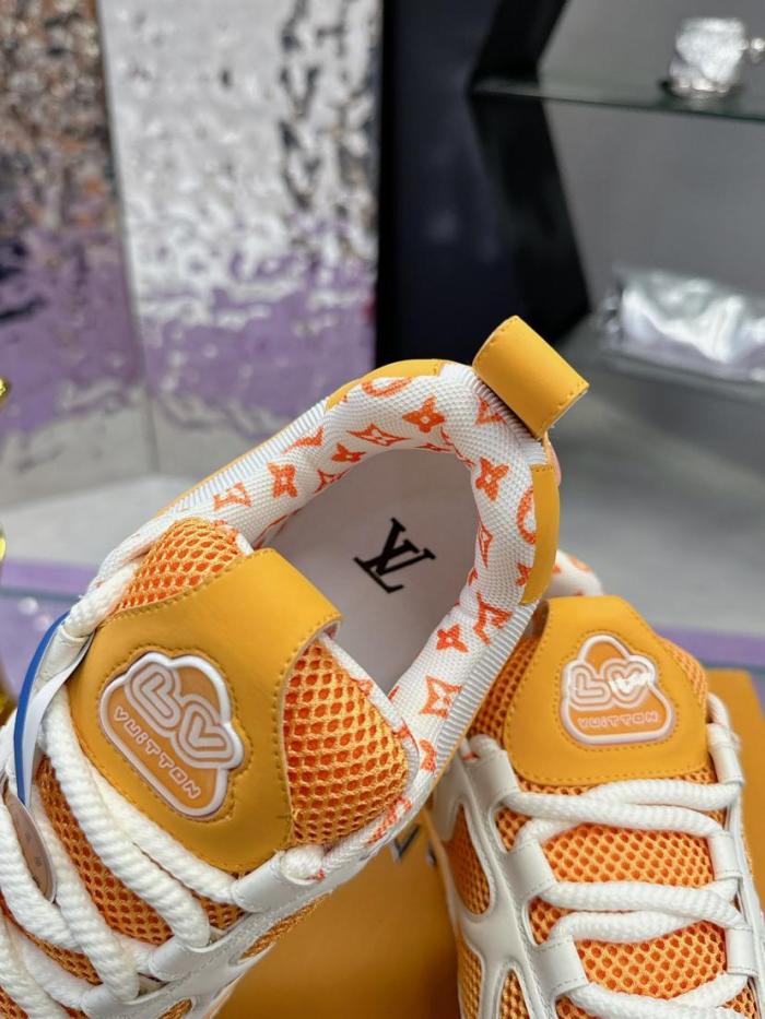 Louis Vuitton LV Skate Sneaker Yellow White