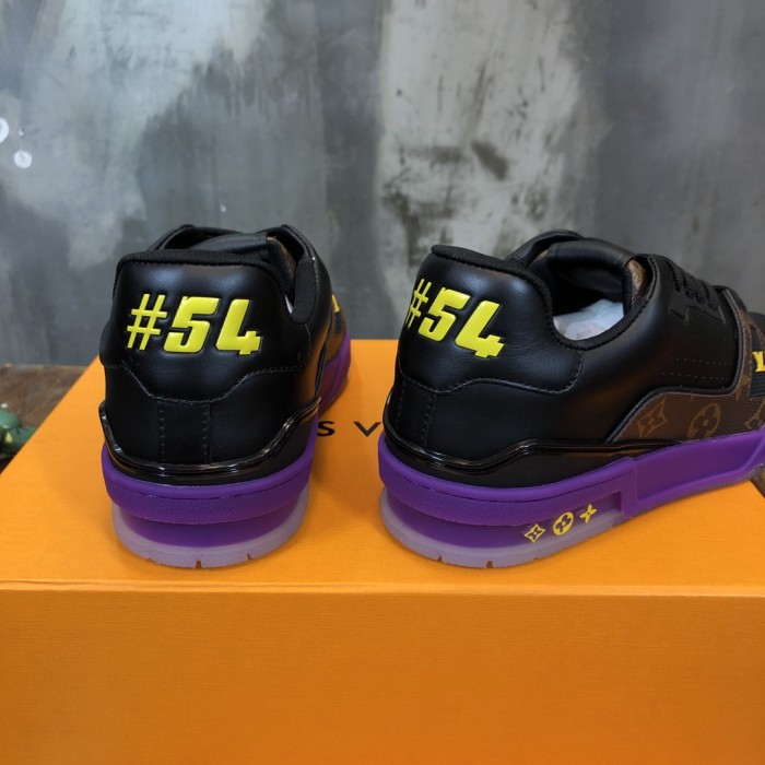 Louis Vuitton Trainer Monogram Purple