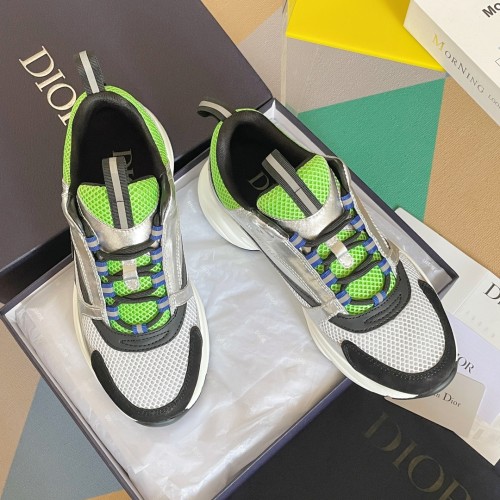 Dior B22 Green Silver
