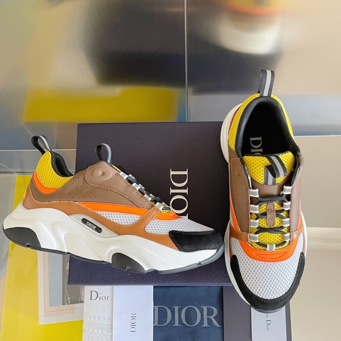 Dior B22 Yellow White Ebony Camel