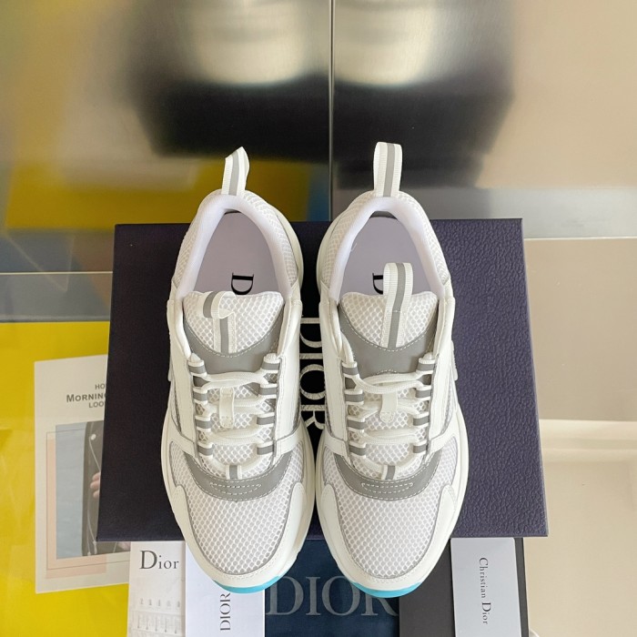 Dior B22 White Silver Blue