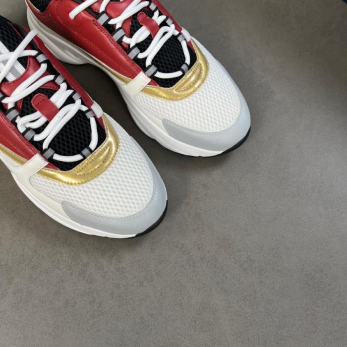 Dior B22 White Black Burgundy Gold