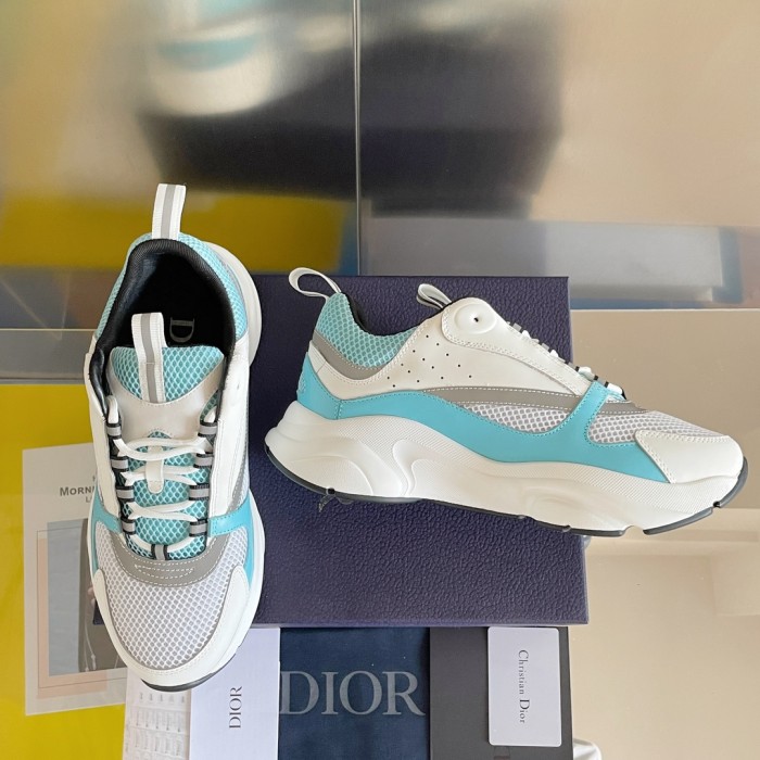 Dior B22 Light Blue White