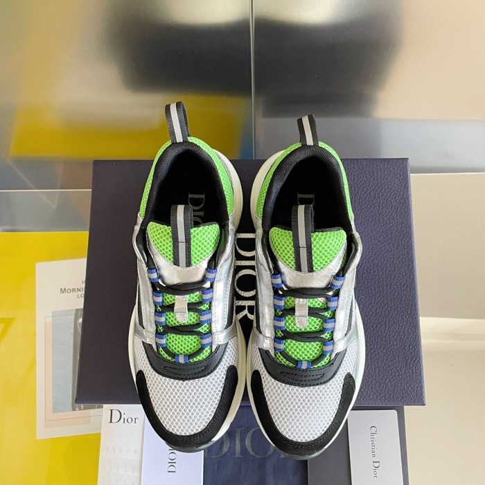 Dior B22 Green Silver