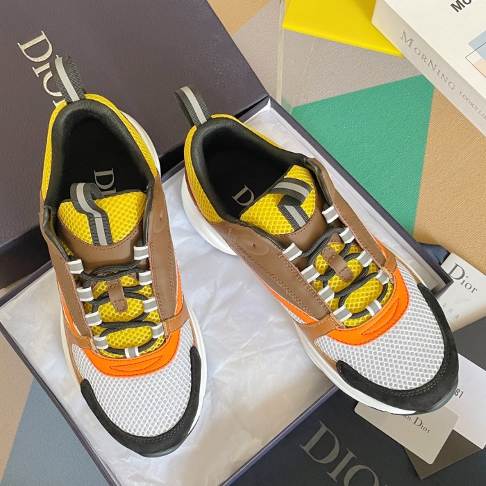 Dior B22 Yellow White Ebony Camel