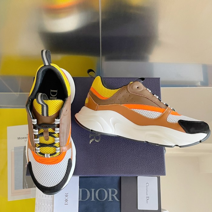 Dior B22 Yellow White Ebony Camel