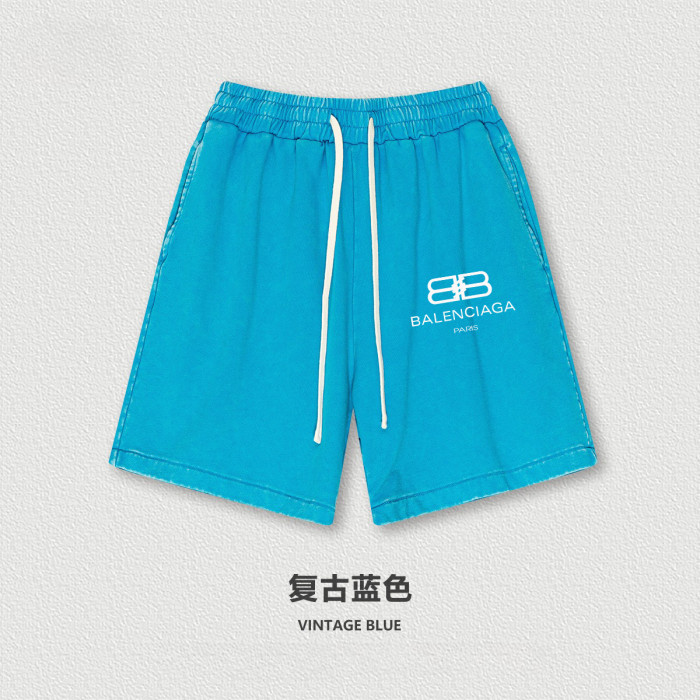 Oversized T-shirt and shorts set 8 colors Customized logo Balenciaga