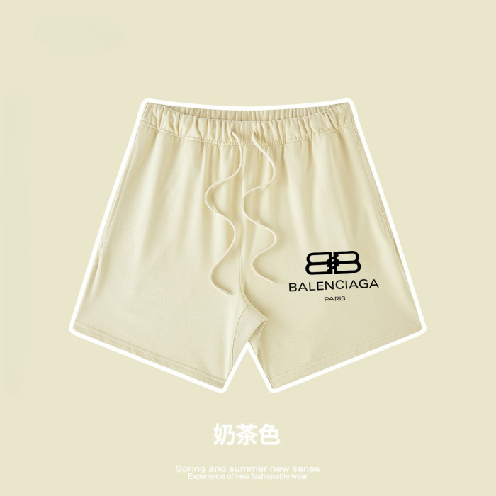 Oversized T-shirt and shorts set 20 colors Customized logo Balanciaga