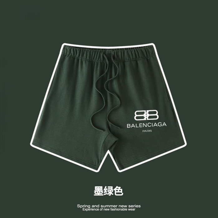 Oversized T-shirt and shorts set 20 colors Customized logo Balanciaga